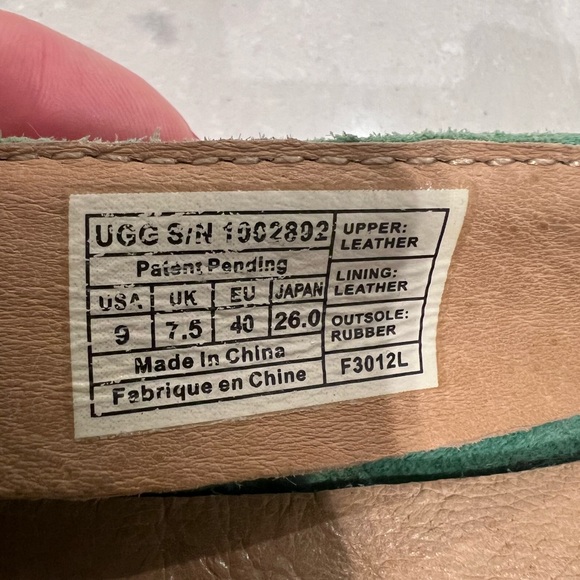 UGG- Marrah Fringe Moccasin Espadrille Loafers - Picture 5 of 7